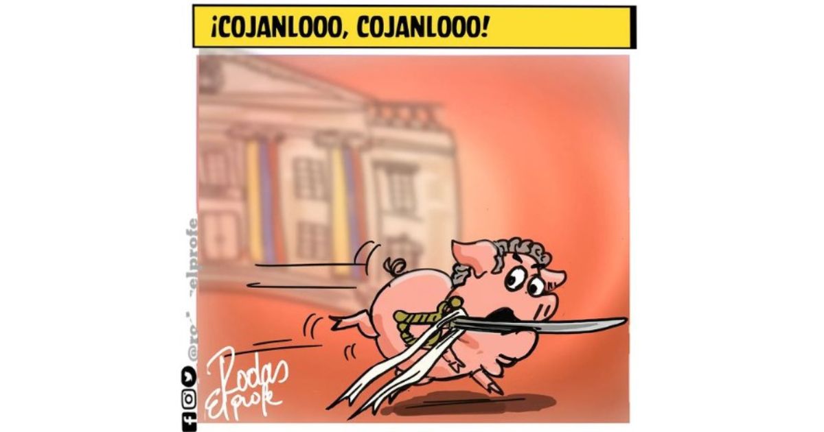 Caricatura: ¡Cójanlo, Cójanlo!