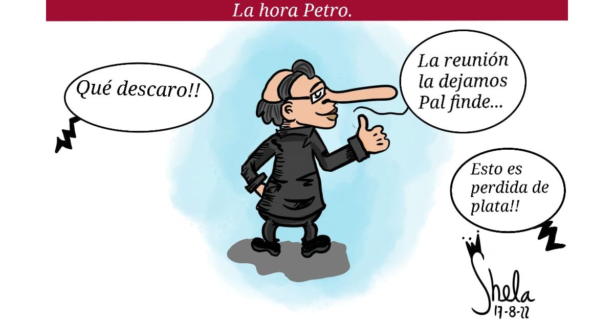 Caricatura: La hora Petro