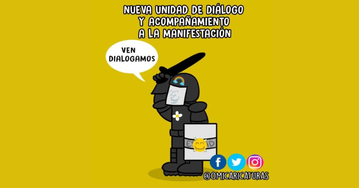 Caricatura: Nueva unidad de diálogo y acompañamiento