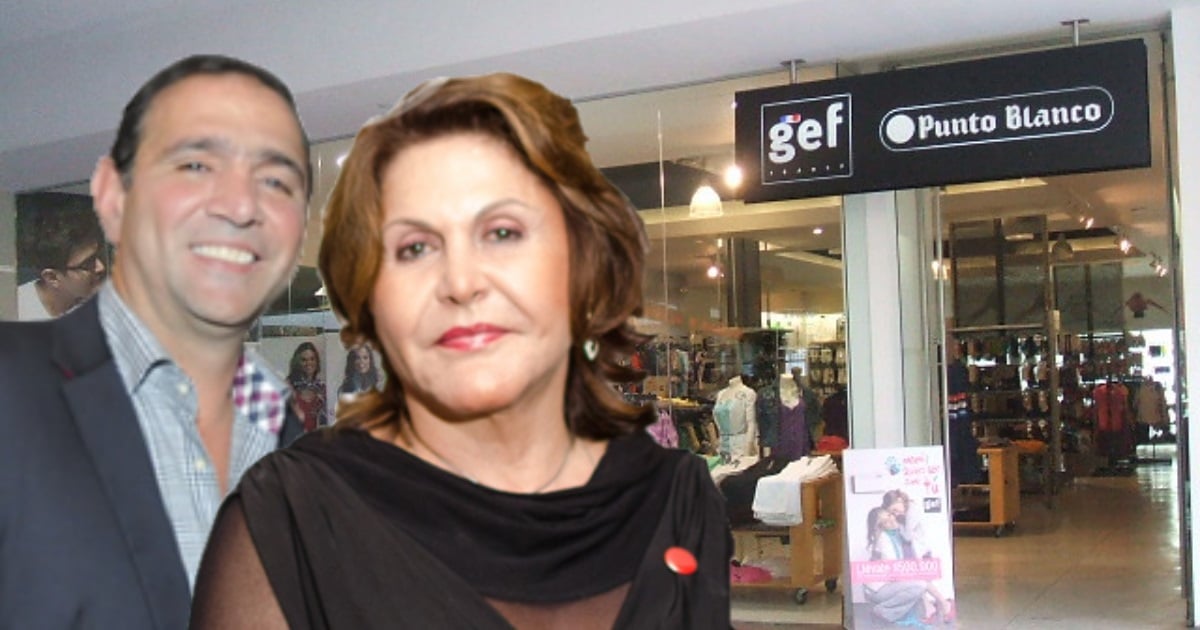 La matrona paisa que manda en el emporio Gef y Punto Blanco