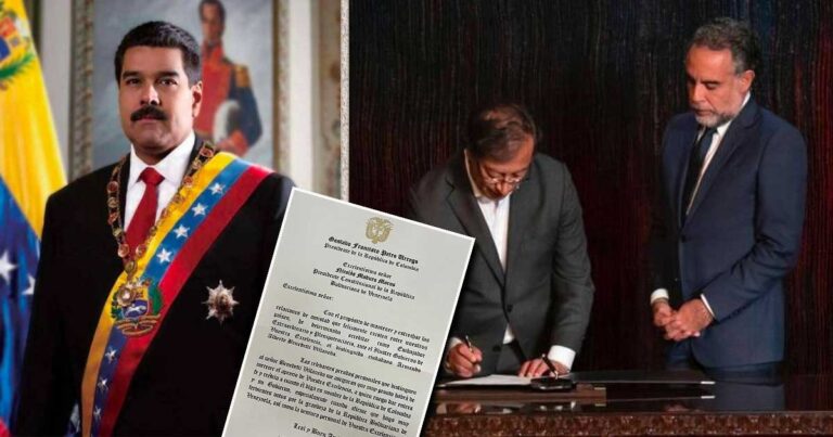  - Con esta alambicada carta de Petro se presenta mañana Armando Benedetti en Caracas