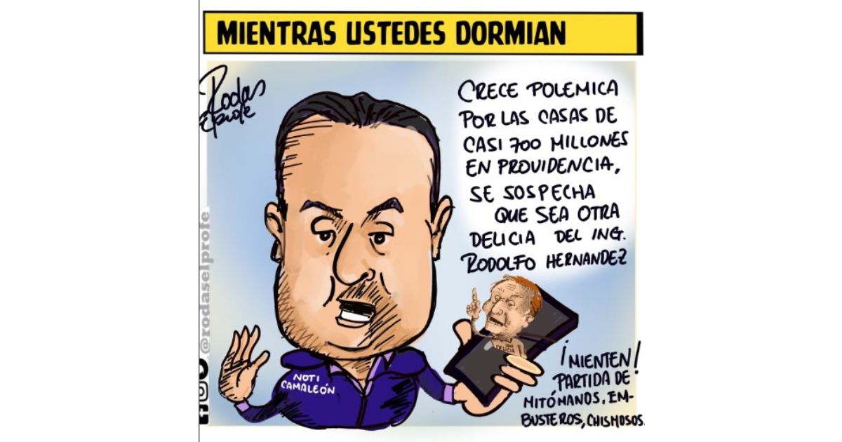 Caricatura: Mientras ustedes dormían