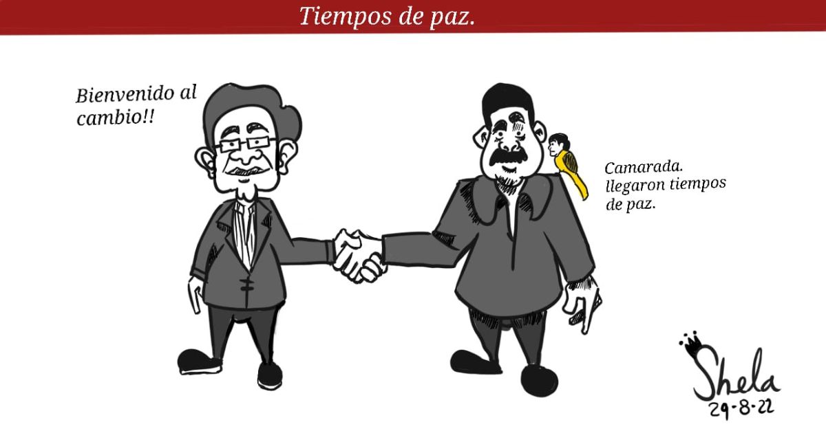 Caricatura: Tiempos de paz