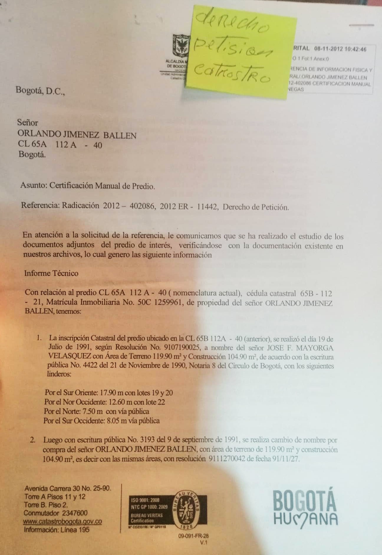  - Preso en su propia casa: así se encuentra el hombre al que Catastro le quiere robar unos metros cuadrados