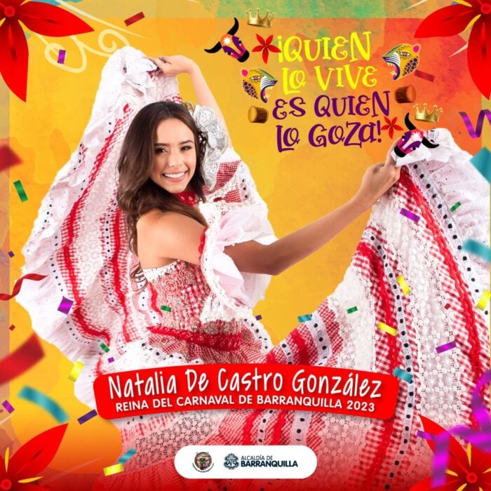  - Natalia de Castro se tomó la casa del Carnaval de Barranquilla