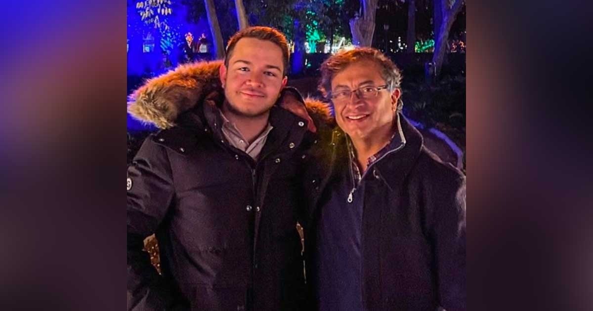 El hijo de Verónica Alcocer logró su sueño, ser el hijo legal de Gustavo Petro