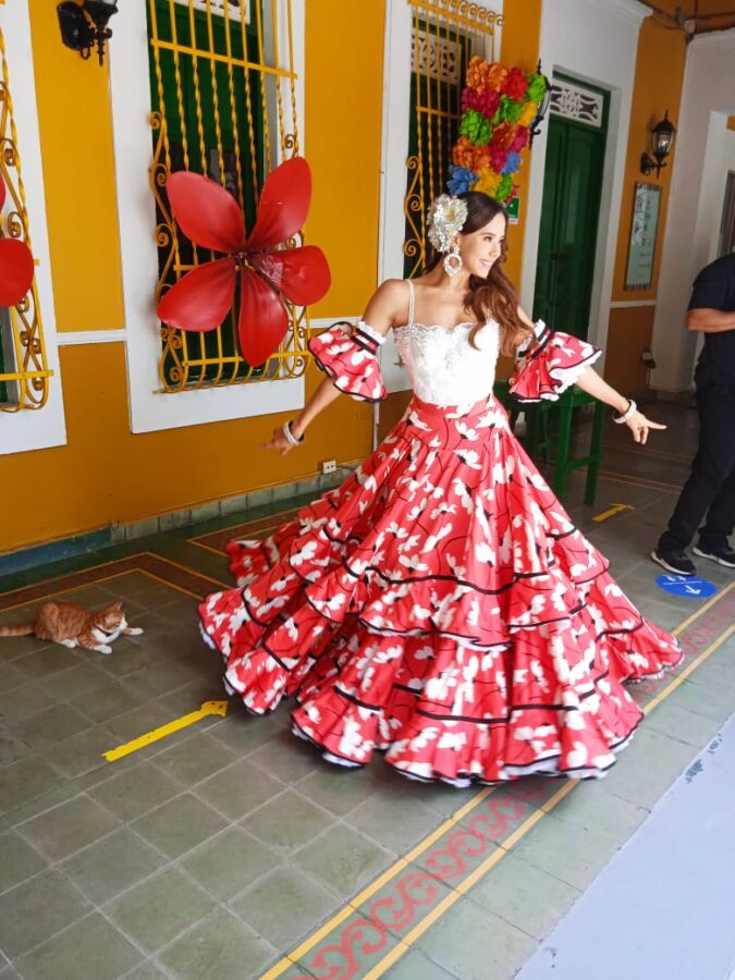  - Natalia de Castro se tomó la casa del Carnaval de Barranquilla