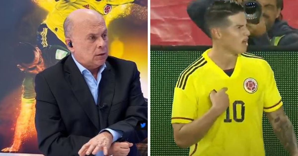 La trapeada que le pegó Carlos Antonio Vélez a James tras el triunfo de Colombia contra Guatemala
