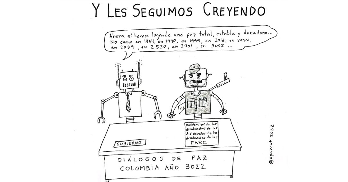 Caricatura: Y les seguimos creyendo