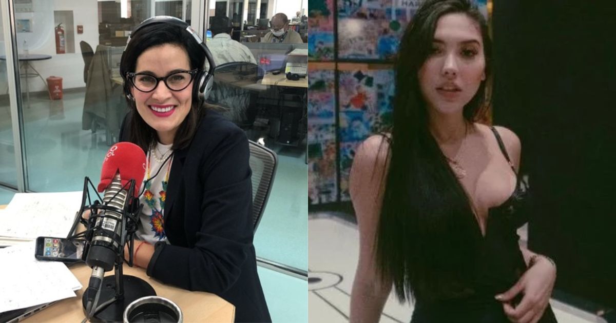 La peinada que le pegó Aida Victoria Merlano a periodista de Caracol