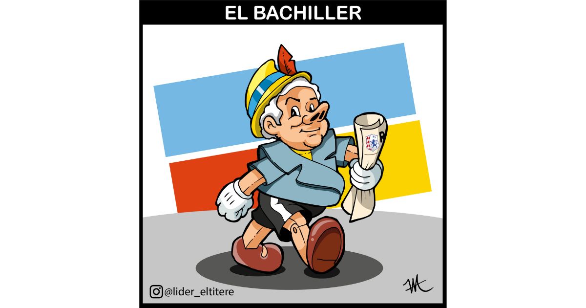 Caricatura: Duque, el bachiller