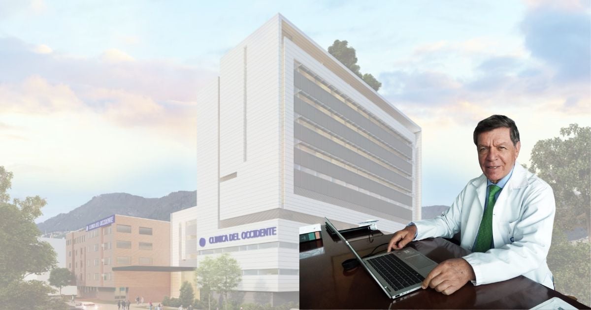 40 años de la Clínica del Occidente, que nació en una casa de familia, en Bogotá