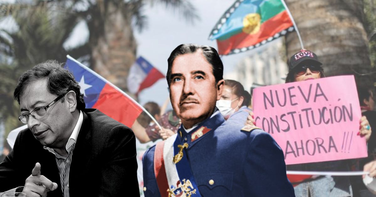 Así a Petro no le guste, los chilenos decidieron revivir a Pinochet
