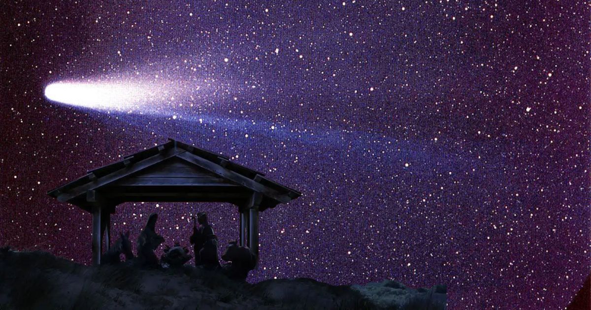 La razón por la que dicen que el cometa halley es la estrella bíblica de Belén