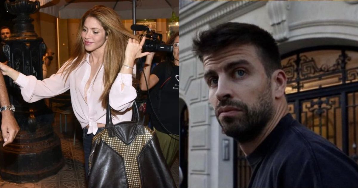 Mientras que Shakira brilla como nunca, Piqué parece un indigente de la calle tras su separación