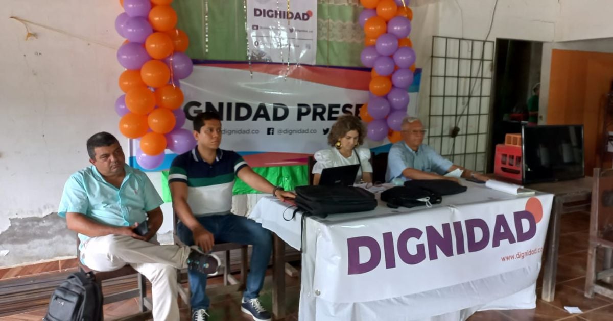 San Jorge, La Mojana y otras prioridades del partido Dignidad en Sucre