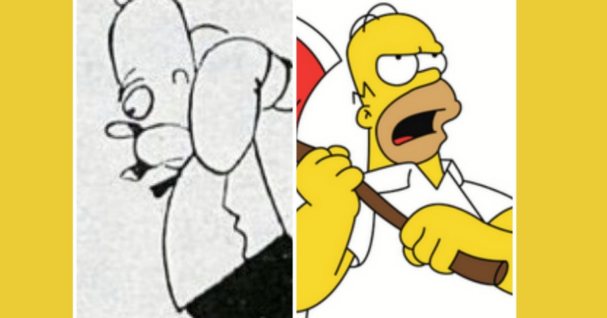 Es cierto que Homero Simpson es un plagio de una caricatura escandinava? -  
