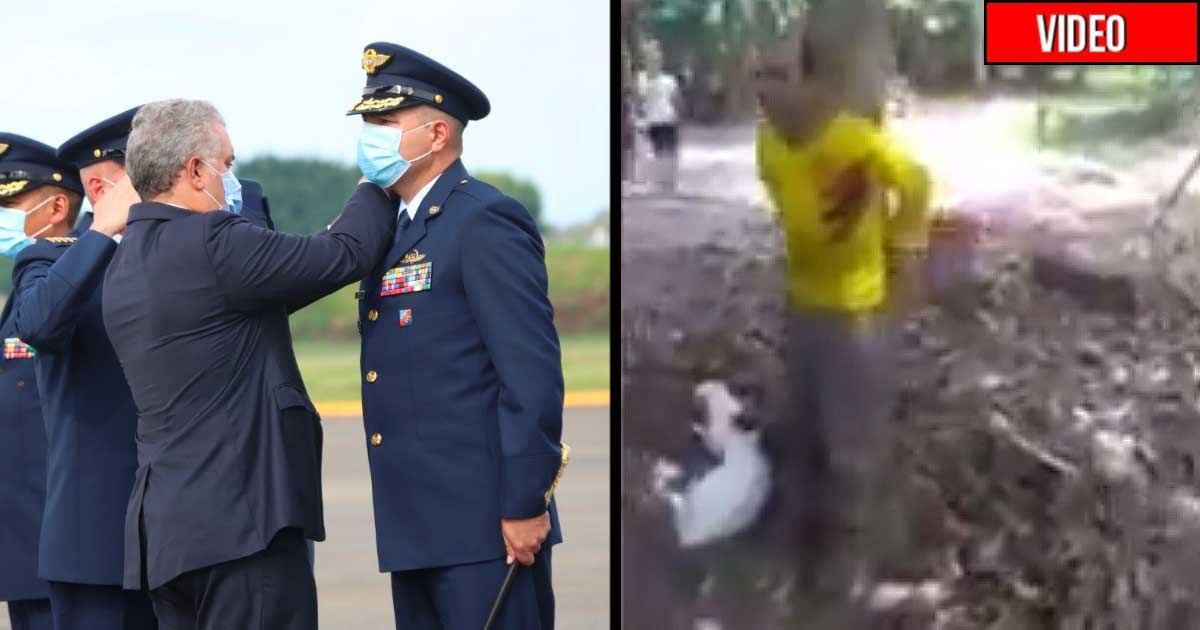 VIDEO: General de la Fuerza Aérea, condecorado por Duque, acusado de torturar a campesinos