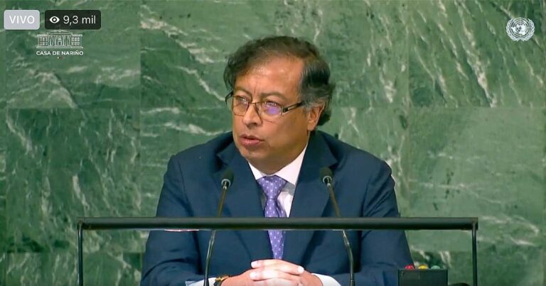  - Petro se les paró duro a los gringos en la ONU