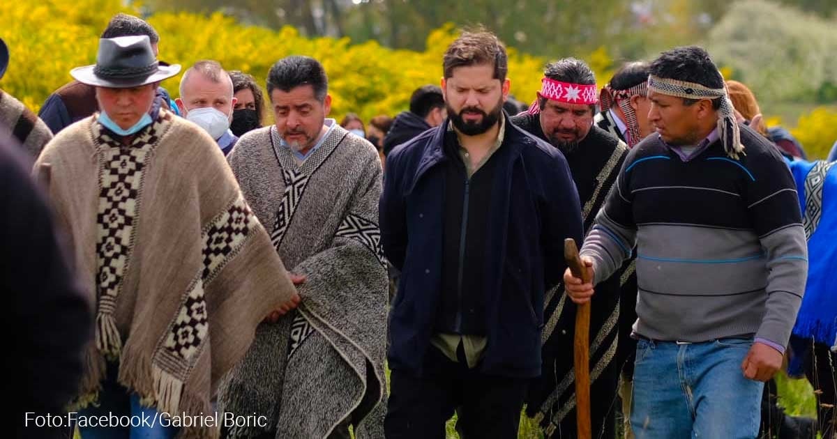 Los mapuches, la piedra en el zapato de Gabriel Boric