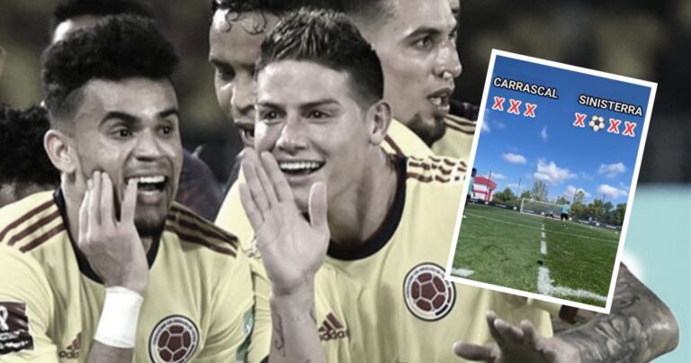 selección Colombia - Con razón no vamos a Catar: El video que demuestra que la selección no le hace gol ni al arcoiris