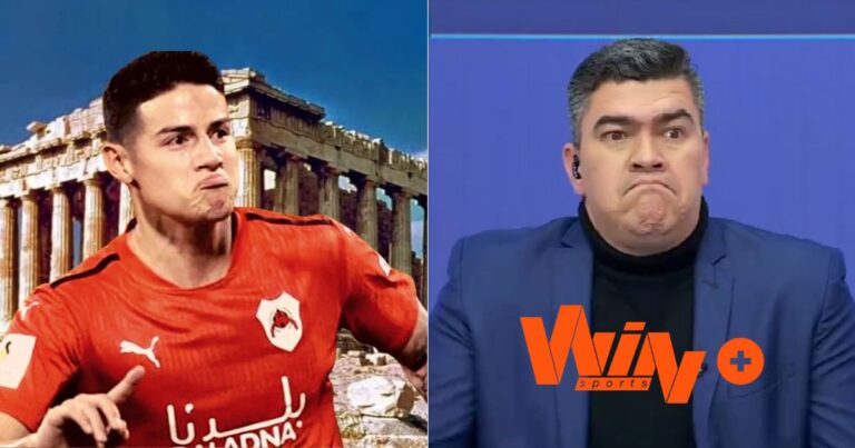 Win Sports James Rodríguez - Qué prepotencia la de Win Sports: alardean haber predicho la llegada de James al fútbol griego