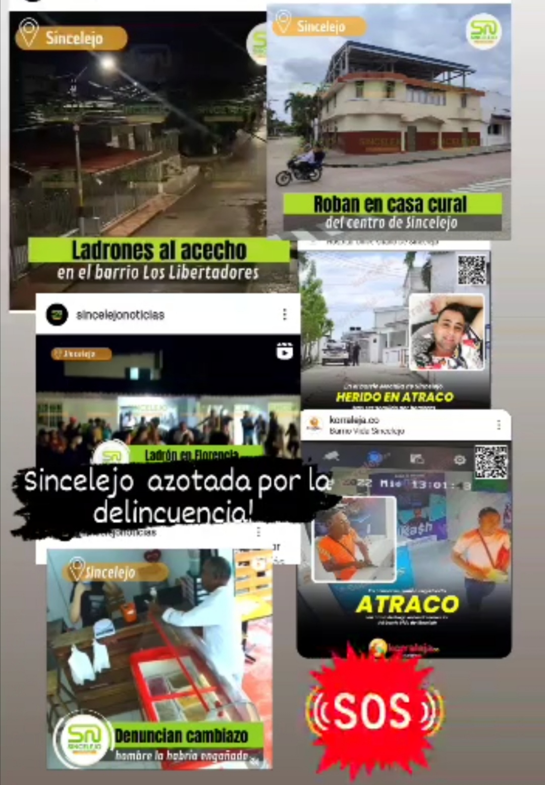  - Por qué tanta robadera en Sincelejo