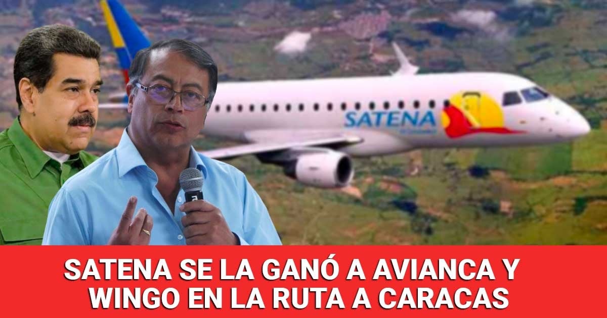 Satena, la aerolínea de los militares, la primera en aterrizar en Venezuela