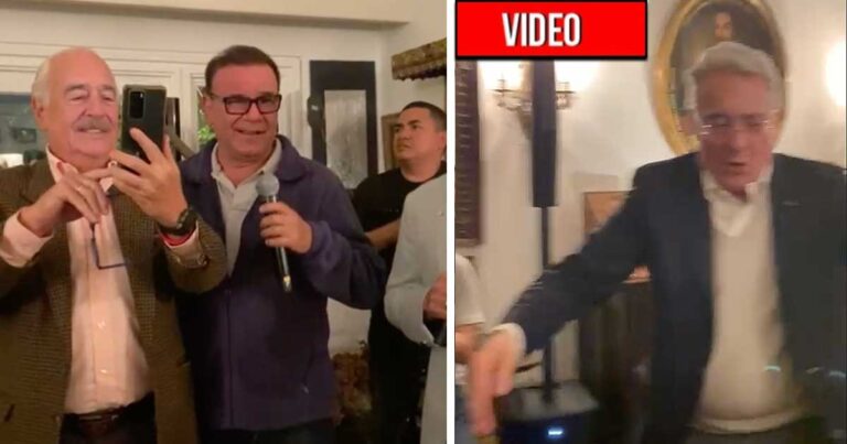  - La rumba de Uribe y Andrés Pastrana celebrando el No a la constitución chilena