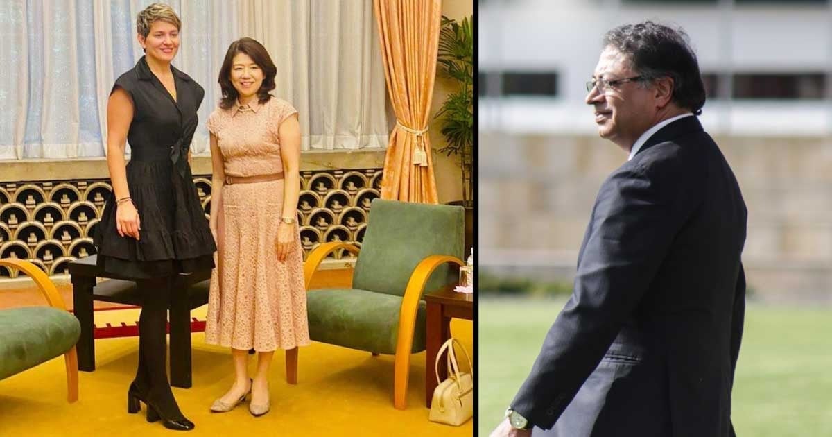 El presidente Petro elevó a diplomática a su esposa Verónica Alcocer para su viaje a Japón