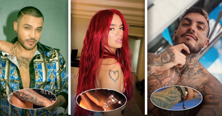 Tatuajes de famosos colombianos - El peor error de sus vidas: las parejas de famosos que se tatuaron juntas y ahora no pueden ni verse