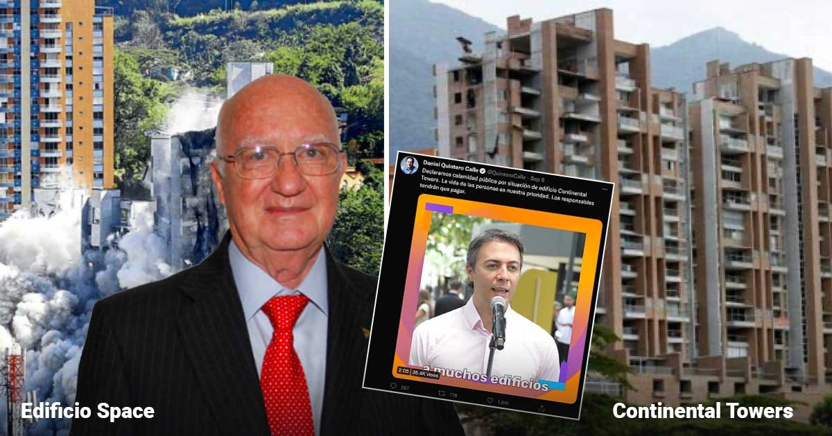 Continental Towers, otro proyecto de la constructora de Álvaro Villegas a punto de desplomarse