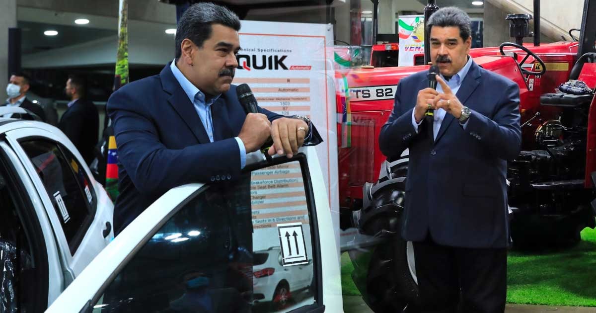 Maduro anuncia que Venezuela ensamblará coches iraníes