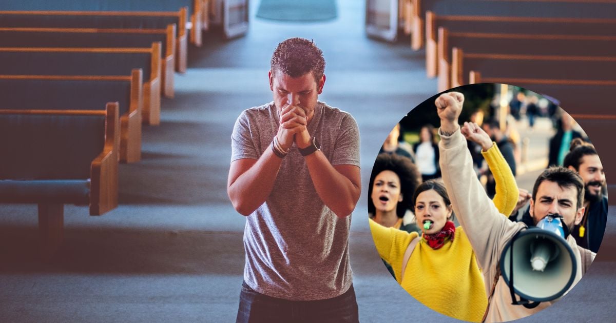 ¡Una vergüenza!, fanáticos religiosos protestaron en El Dorado contra 'capilla neutral'