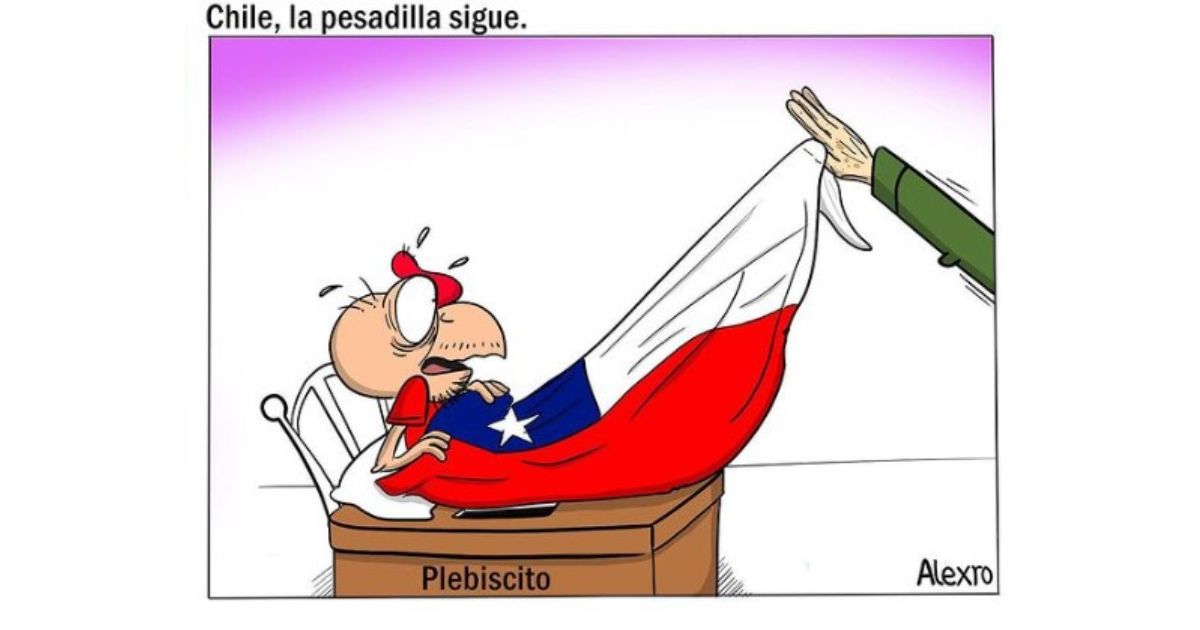 Caricatura: Chile, la pesadilla sigue