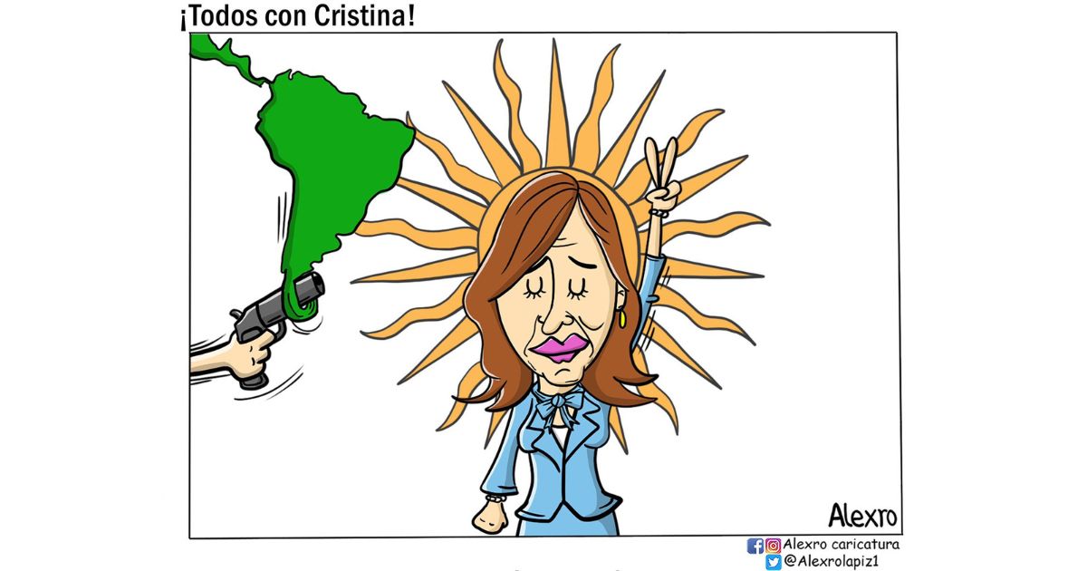 Caricatura: ¡Todos con Cristina!
