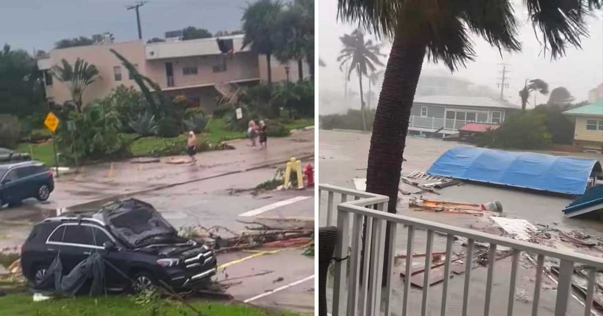Casi dos millones de personas se quedan sin electricidad en Florida a causa del huracán 'Ian'