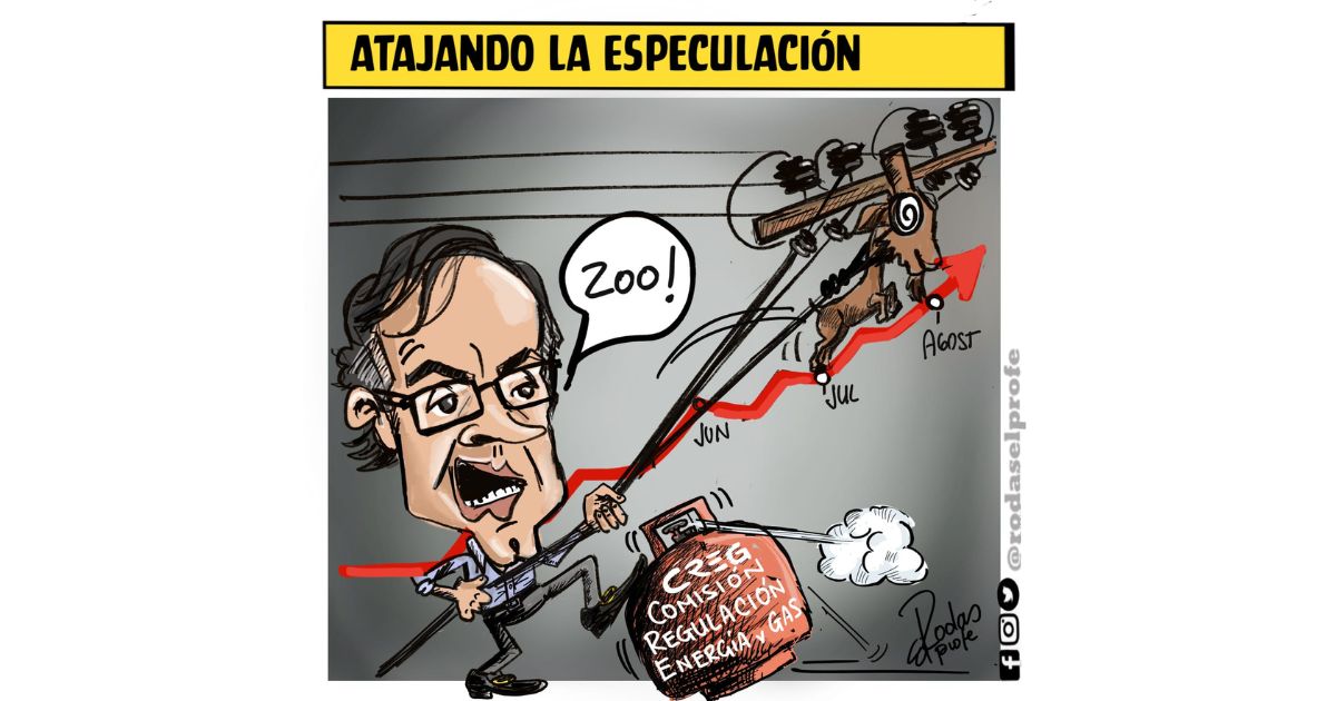 Caricatura: Atajando la especulación