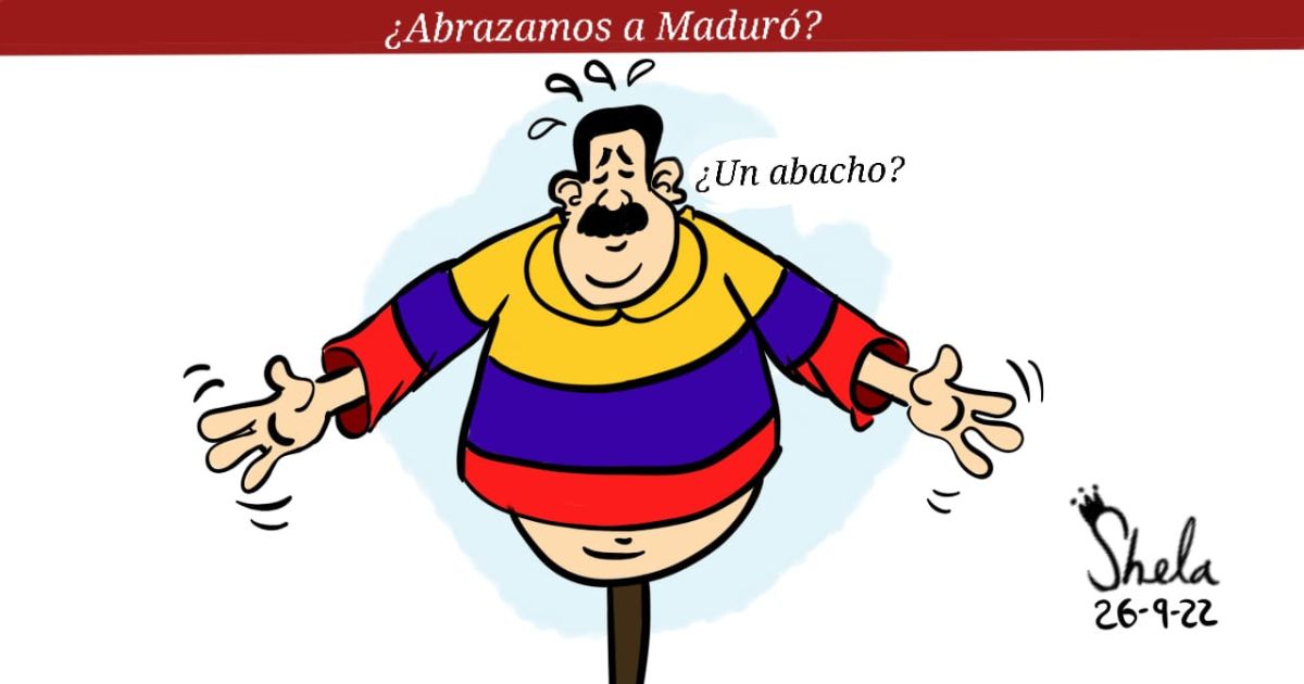 Caricatura: ¿Abrazamos a Maduro?