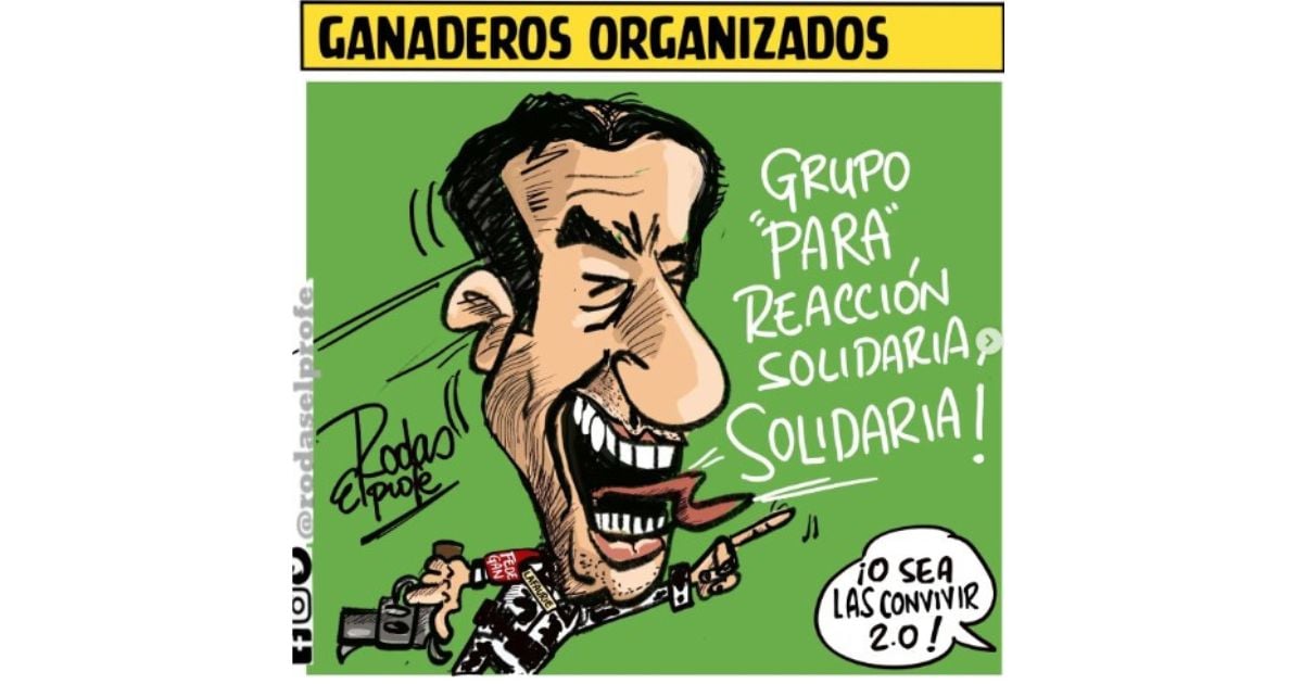 Caricatura: Ganaderos organizados