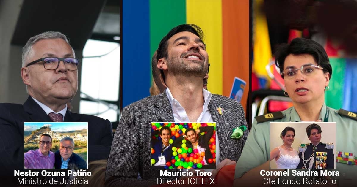 Tres gais con poder en el gobierno Petro