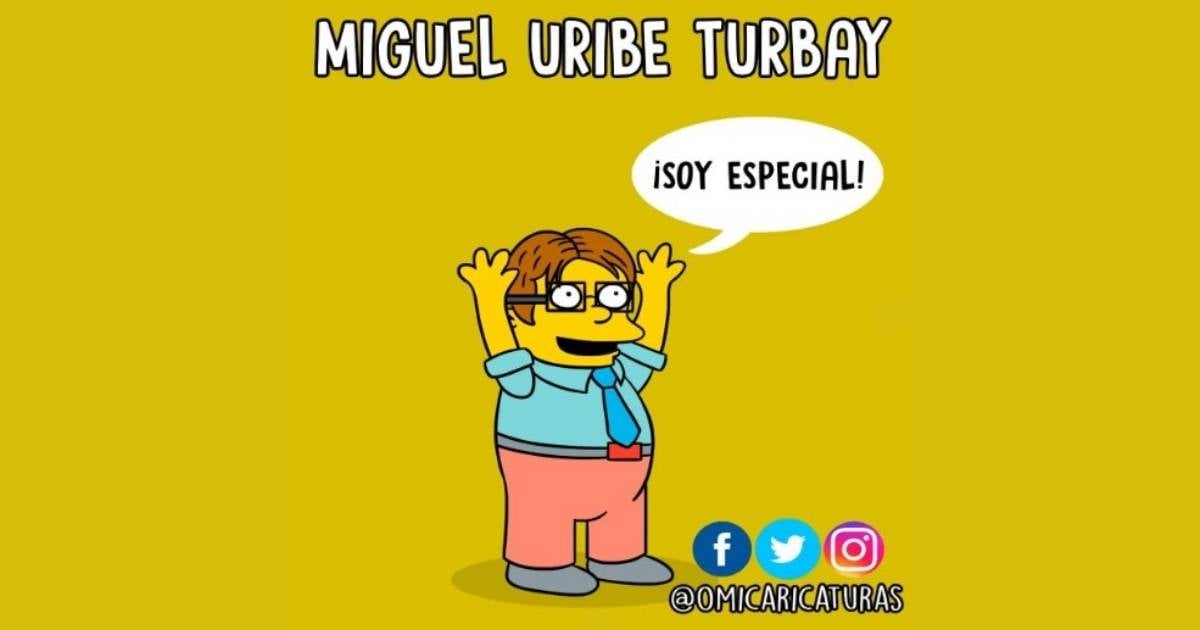 Caricatura: Miguel Uribe Turbay