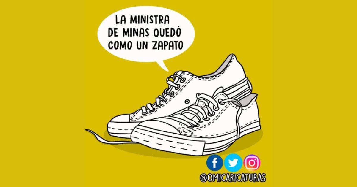 Caricatura: Quedó como un zapato