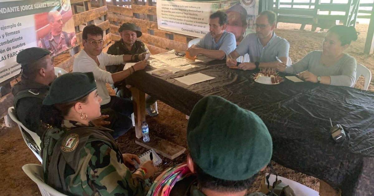 Los diálogos de paz con los disidentes de la Farc empiezan a cuajar