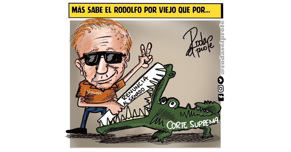 Caricatura: Más sabe el Rodolfo por viejo que por...