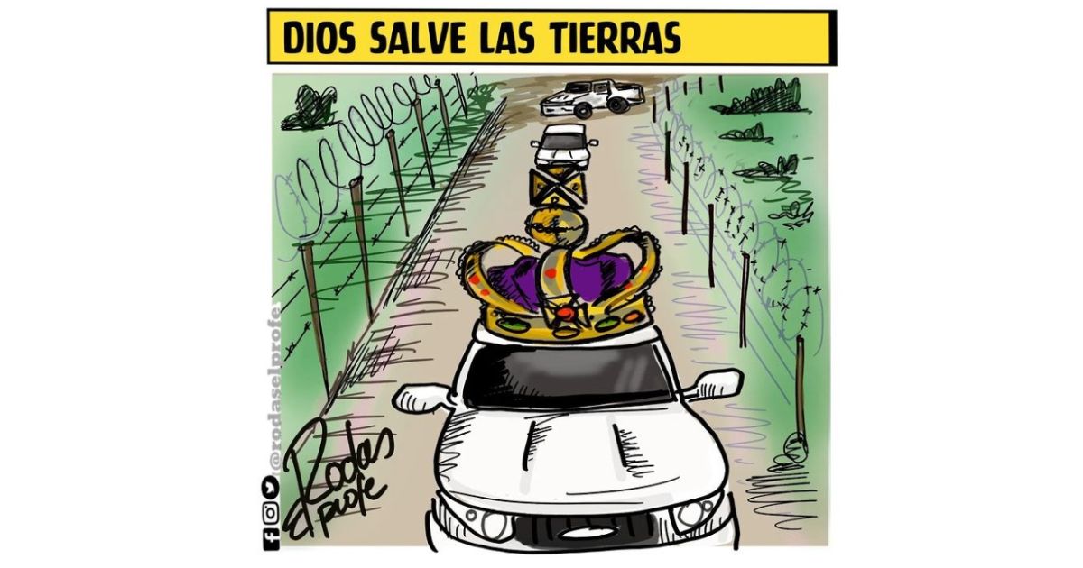 Caricatura: Dios salve las tierras