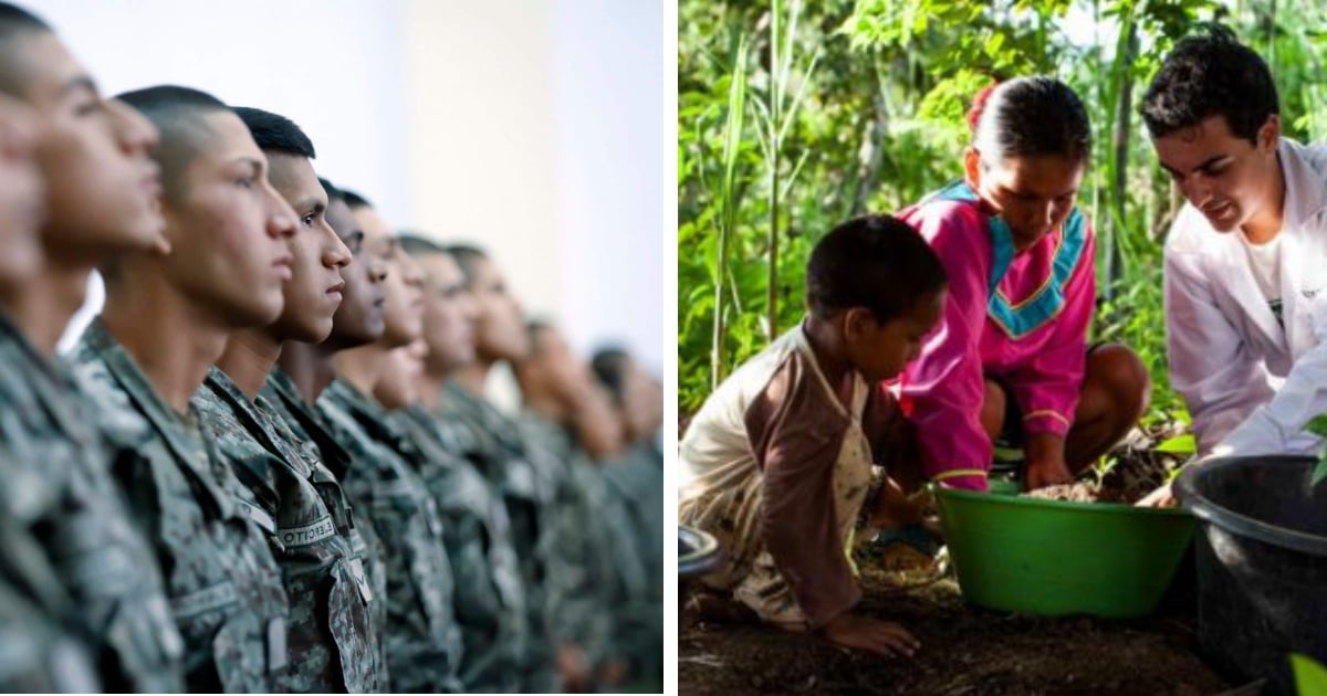 Una perla de la Paz Total: del servicio militar al servicio social de paz
