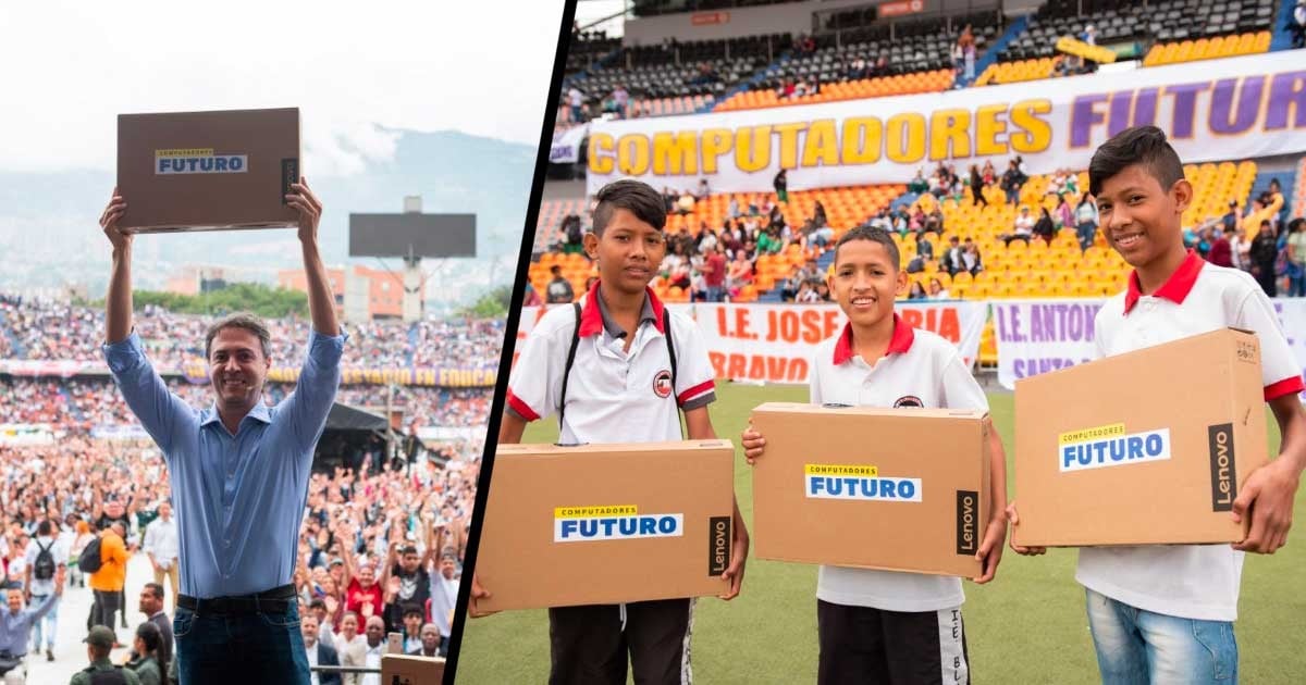 Los computadores de Daniel Quintero: mucho ruido y pocas nueces. Le falta la mitad