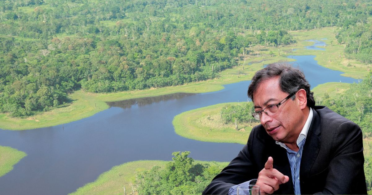 Petro puso el dedo en la llaga sobre el tema Amazonas y a muchos no les gustó