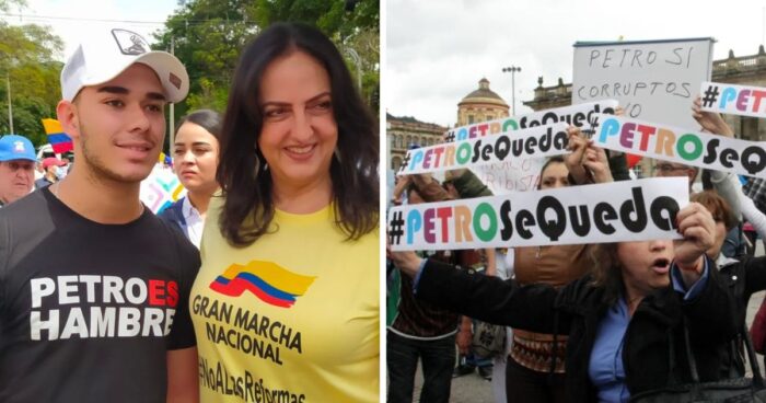 Marcha marchita, magna marchota: las protestas en contra y a favor del ...